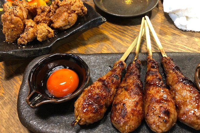 Osaka Bar Hopping Night Walking Tour in Namba (3 bars, 6 tastes) - Food and drinks: what you may actually get