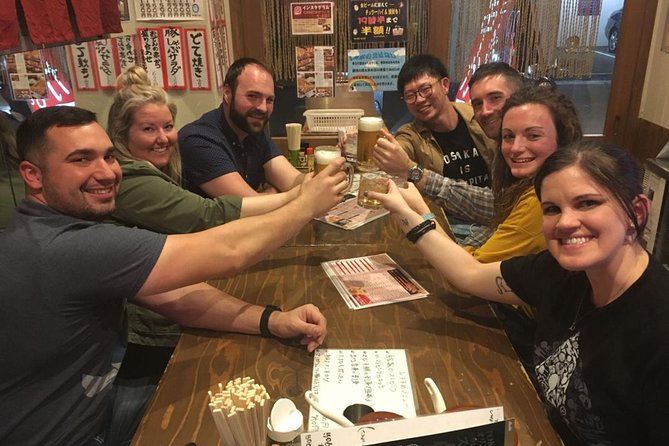 Osaka Bar Hopping Night Walking Tour in Namba (3 bars, 6 tastes) - The guide can make or break the night
