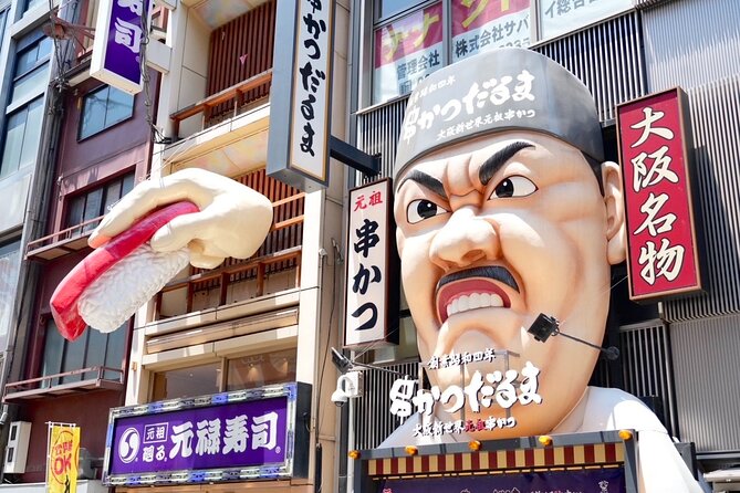Osaka Early Morning Tour with English-Speaking Guide Dotonbori - Kuromon Market and the Included Food Stop