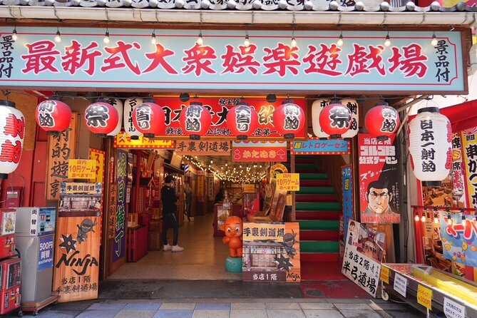 Osaka Early Morning Tour with English-Speaking Guide Dotonbori - Nipponbashi Denden Town for Electronics and Anime