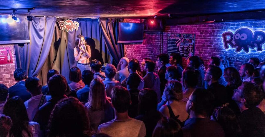 Osaka: English Stand Up Comedy Show at Osaka Comedy Club - Audience interaction: fun for some, awkward for others