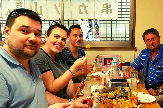 Osaka Food Tour: 13 Dishes at 5 Local Eateries - Practical advice for a smoother evening