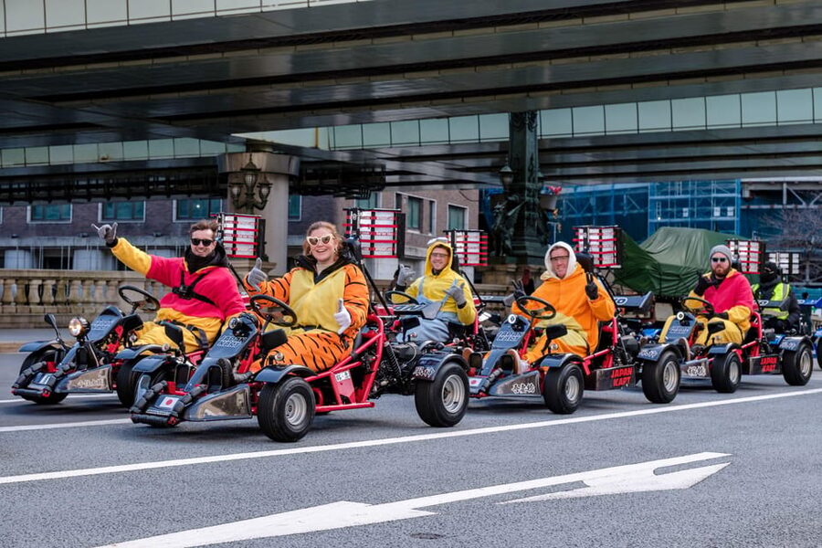 Osaka: Go Kart Tour on Osaka Streets with Guide - Tsutenkaku and Shinsekai: Osaka’s old-school character