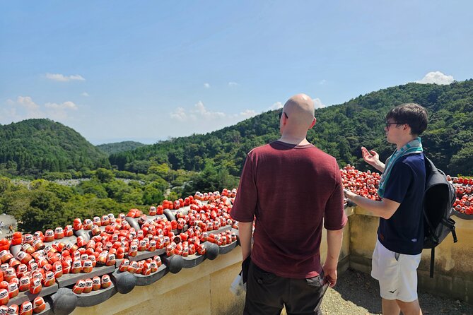 Osaka Half-day E-bike Adventure: Minoh Falls & Katsuoji Temple - Katsuoji and its colorful daruma dolls