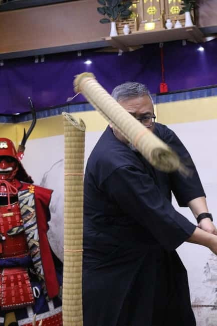 Osaka: Learn Bushido - Trial Slashing with Samurai Sword - What you are really paying for at $92