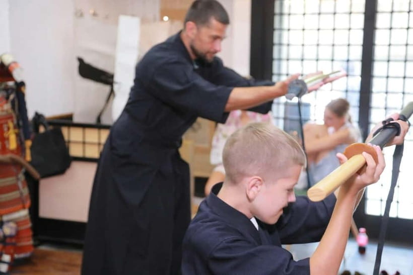 Osaka: Learn Bushido - Trial Slashing with Samurai Sword - Language, group size, and the feel of the lesson