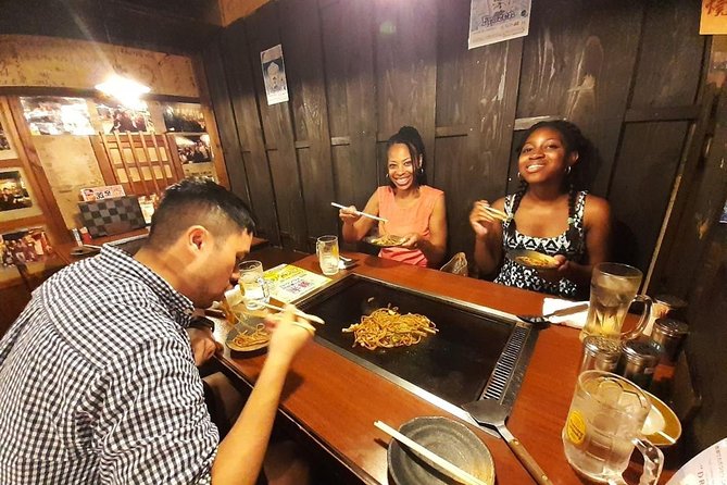 Osaka Local Foodie Walking Tour in Dotonbori and Shinsekai - Shinsekai starts under Tsutenkaku Tower