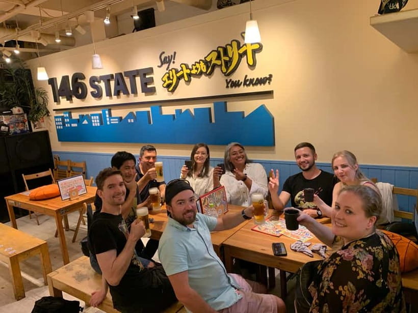 Osaka: Namba Pub Bar Crawl with a Local Guide - Five-minute walk to American Village