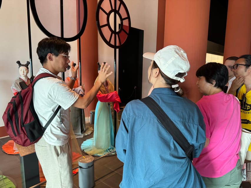 Osaka: Osaka Castle & Historical Museum Guided Tour - Inside the Osaka Castle Main Tower