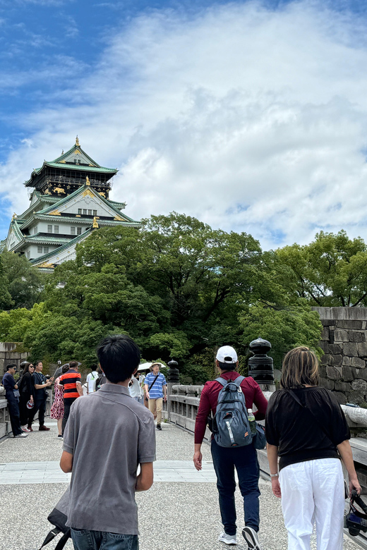 Osaka: Osaka Castle & Historical Museum Guided Tour - The view from the observation deck