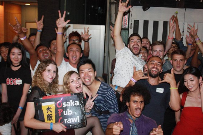Osaka Pub Crawl and Nightlife Tour - Key points at a glance