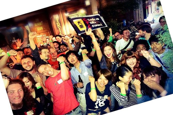 Osaka Pub Crawl and Nightlife Tour - Starting at Voyager Lounge in Shinsaibashi