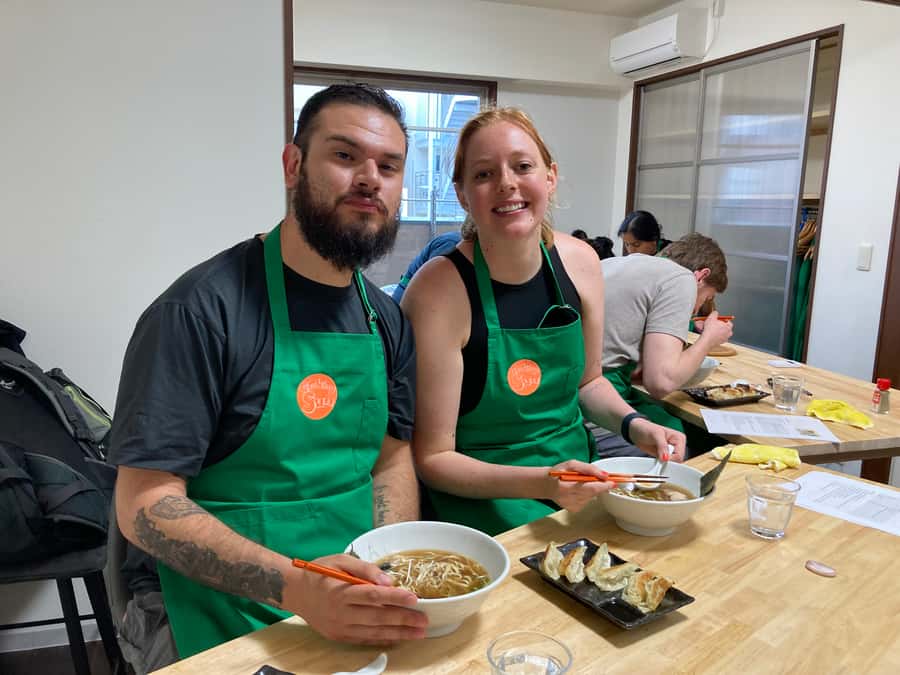 Osaka: Ramen and Gyoza Cooking Class in Dotonbori - Dietary requests and possible substitutions