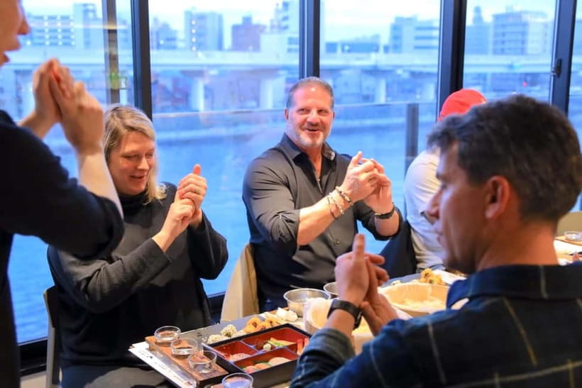 Osaka: Roll and Authentic Sushi Making Class in Dotonbori - Sushi history first, with a quiz