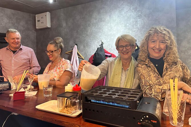 Osaka Sake Tasting & Takoyaki Cooking Experience - The sake lesson, from rice to restaurant menu