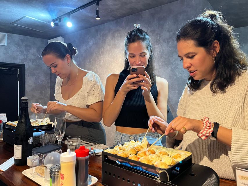 Osaka Sake Tasting with Takoyaki Cooking - What makes the cooking worthwhile