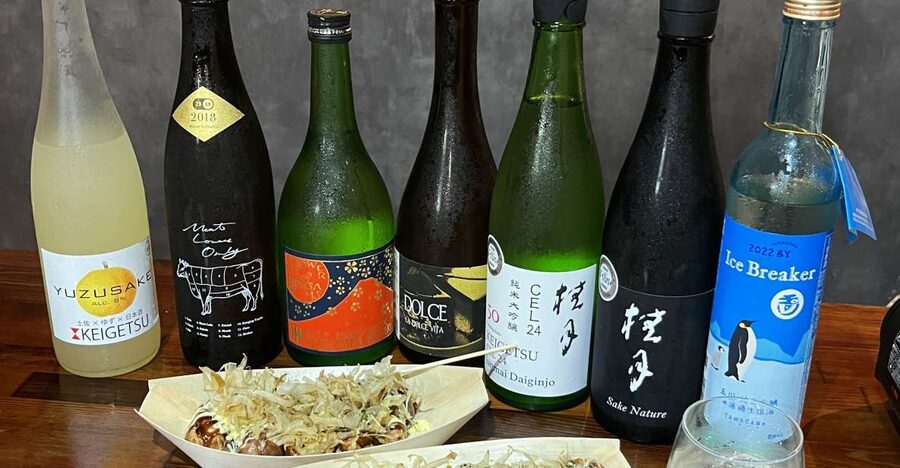 Osaka Sake Tasting with Takoyaki Cooking - Arriving at MOMO to SAKE near Namba