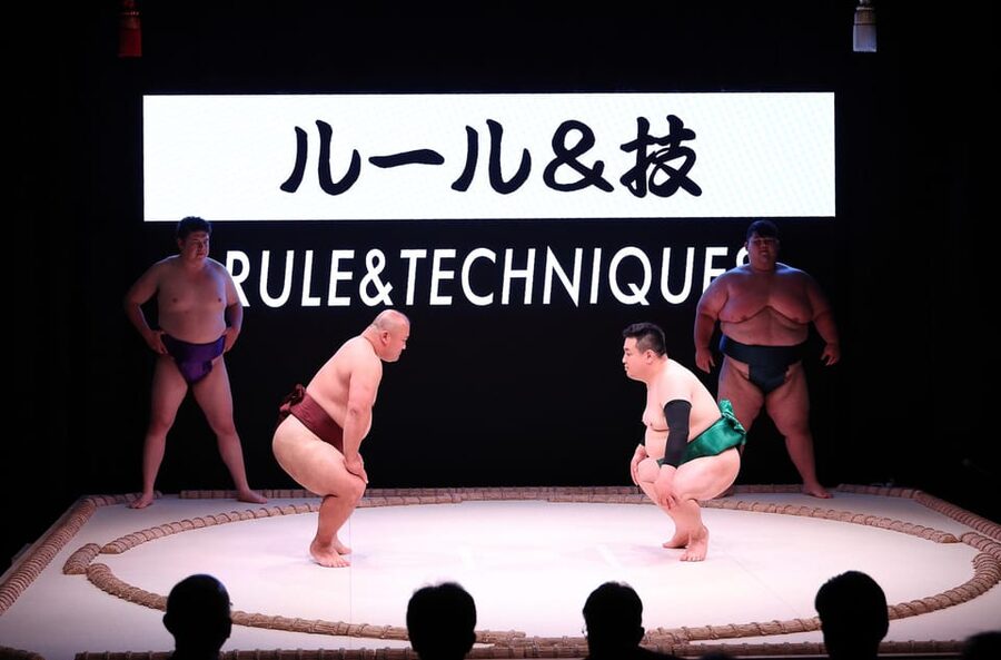 Osaka: Sumo Stage Show with Bento or Snack + Fight & Photo - The essentials at a glance