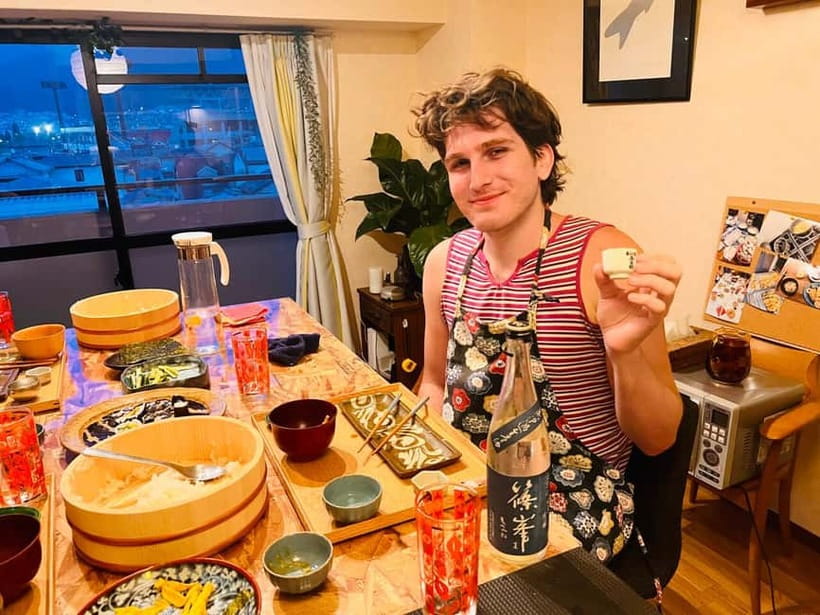 Osaka Sushi Miso soup Adventure: A Journey of Exotic Flavors - Making Nigiri with your own hands