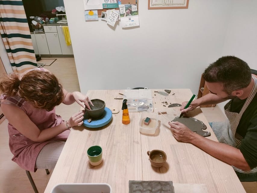 Osaka: Traditional Japanese Ceramics Private Experience - Shigaraki clay and Japanese glaze colors
