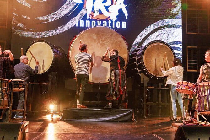 Osaka: UTAGE Modern Japanese Taiko Live Show - Entering Tempo Harbor Theater in Osaka’s Minato Ward
