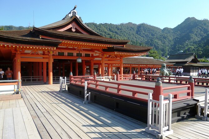Peaceful Hiroshima & Miyajima UNESCO 1 Day Bus Tour - Crossing the water to Miyajima