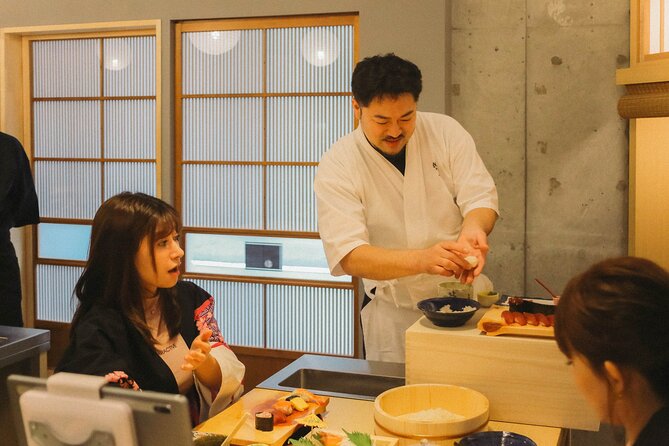 Popular Sushi Making Class near Tokyo Tower - What the sushi class actually feels like