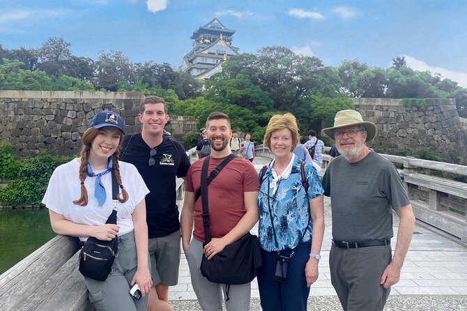PRIVATE 6hr, Food tour from Osaka Castle, Kuromon, Dotonbori. - Osaka Castle: two hours of samurai-era context