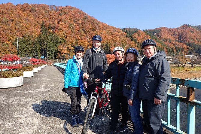 Private-group Morning Cycling Tour in Hida-Furukawa - From town streets to the Satoyama countryside