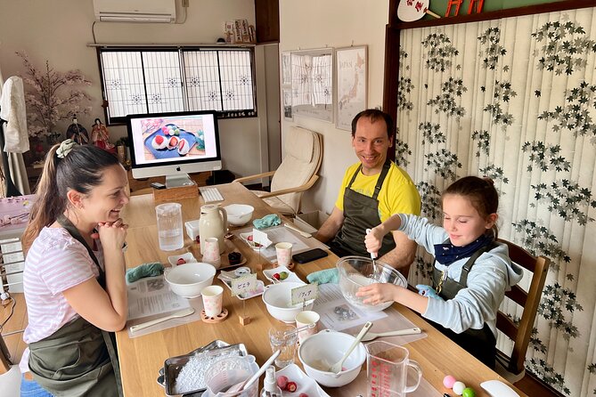 Private Mochi Sweets Making class near Shibuya area - Tea, Conversation, and the Finished Sweets