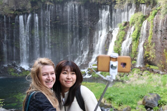Private Mt Fuji Tour from Tokyo: Scenic BBQ and Hidden Gems - Shiraito Falls and Fuji spring water
