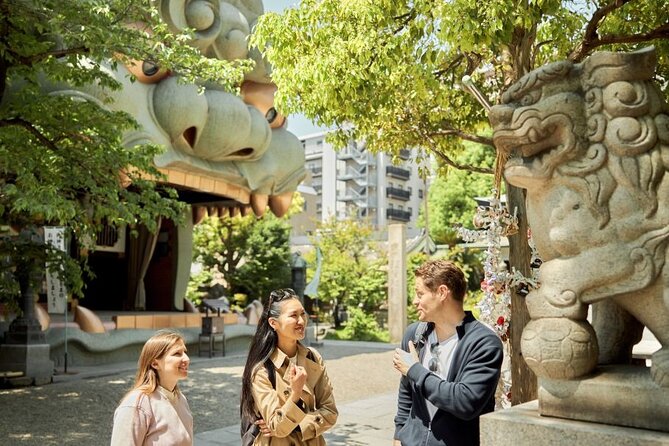 Private Osaka Walking Tour: Highlights & Hidden Gems - Namba Yasaka Shrine and its giant lion
