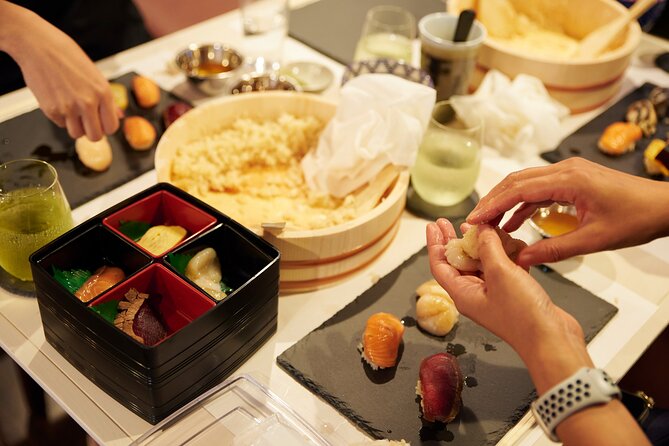 Private Sushi Making with a Sushi Master - Watching the sushi master prepare each style