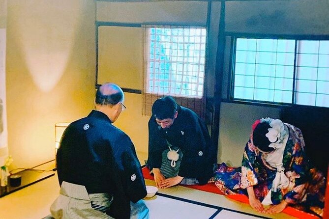 Private Tea Ceremony and Sake Tasting in Kyoto Samurai House - Key points to know before you book