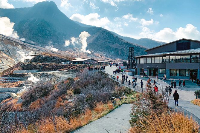 Private Tour to Mt Fuji and Hakone with English Speaking Driver - Lake Ashi, the pirate ship, and the red torii