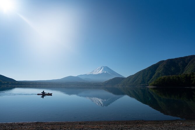 Private Unforgettable Mt Fuji Tour with English Speaking Driver - Lake Kawaguchiko and the ropeway above Mount Tenjo