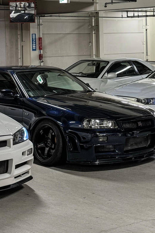 【R34 GTR Over 400 hp】Tokyo: Private Daikoku Tour in R34 GTR - What $425 means for a group of three