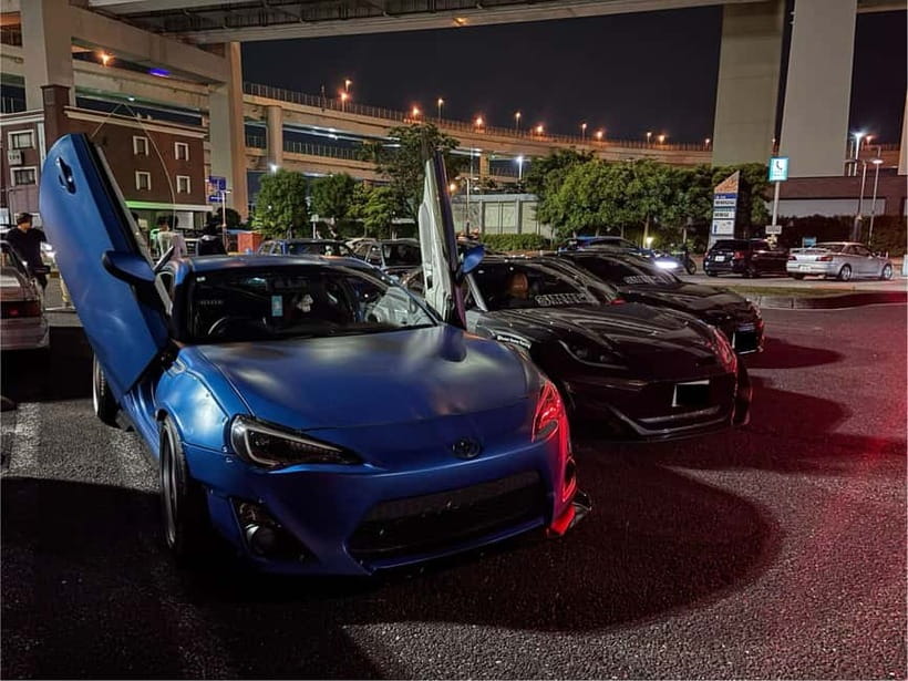 R34Skyline Daikoku PA Fast & Furious Private Experience - Daikoku PA, the heart of the experience