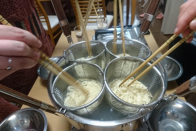 Ramen and Gyoza Cooking Class in Osaka - Eating the food you just made