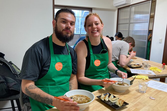 Ramen and Gyoza Cooking Class in Osaka Dotonbori - Finding Cooking SunJapan in Dotonbori