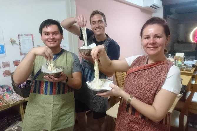 Ramen and Gyoza Cooking Class in Osaka - Making ramen from flour, broth, and toppings