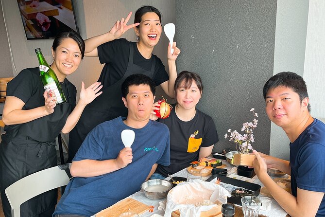Ramen and Sushi Cooking Class with Sake Pairing Set in Tokyo - What the three hours feel like
