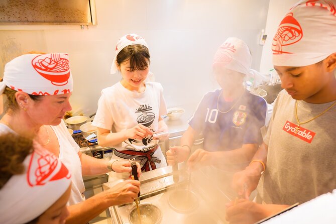 Ramen Cooking Class at Ramen Factory in Mt.Fuji - Kneading, rolling, and cutting the noodles