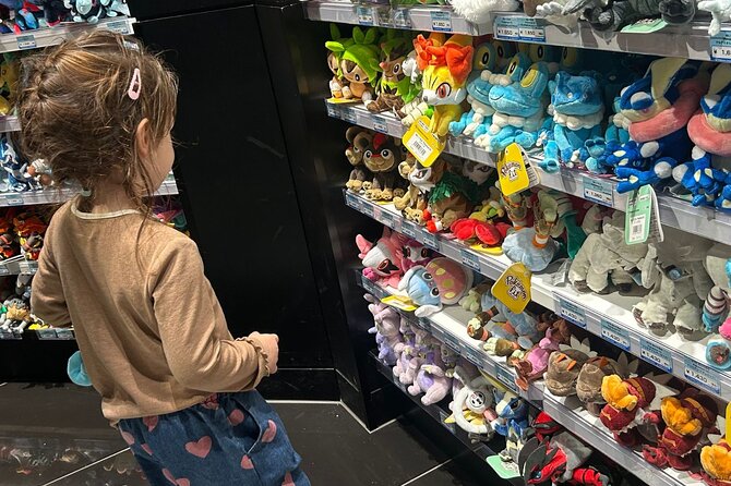 Real Anime Culture Tour in Shibuya: Food, Shopping & Game Fun - Pokémon Center Shibuya gives you a fast character fix