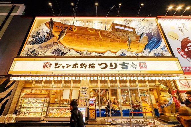 Retro Osaka Street Food Tour: Shinsekai - Isshin-ji and Tower Knife Osaka