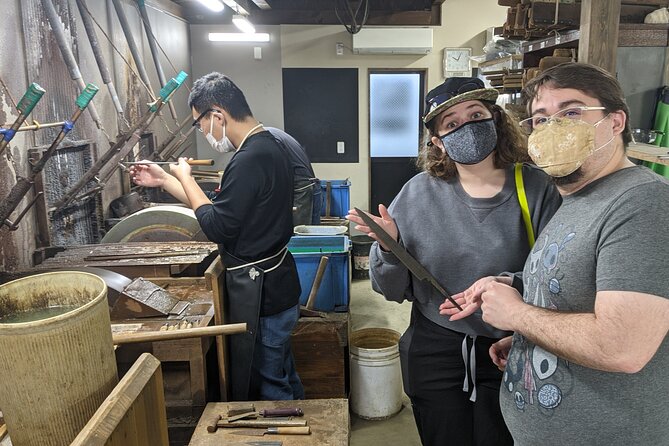 Sakai - Knife Factory and Craft Walking Tour - Guides can shape the whole experience