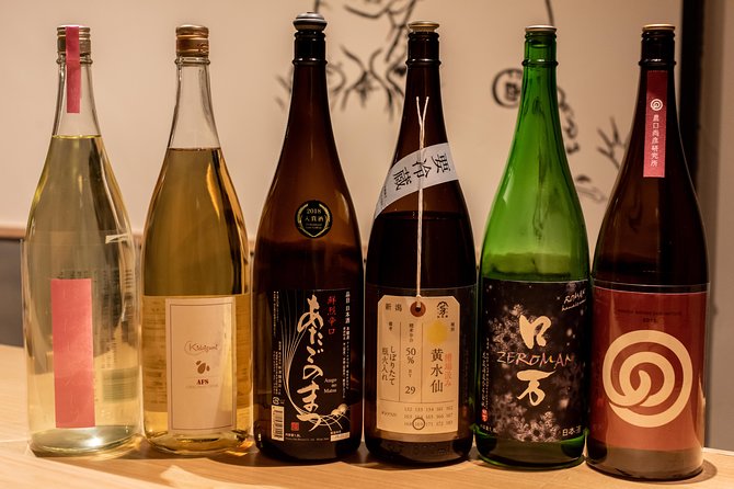 Sake Tasting Masterclass in Shinjuku (8+ Varieties with a Pro) - Eight or more pours, plus paired snacks
