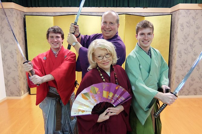 Samurai School in Kyoto: Samurai for a Day - Photos, certificate, and the tenugui towel