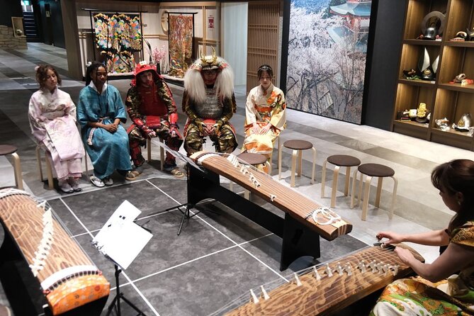 Samurai Show, Tea Ceremony, Japanese Traditional Activities - Costume upgrades and what the basic ticket includes