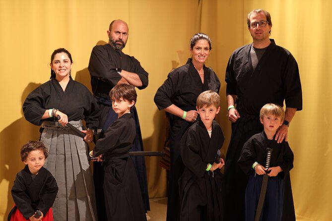 Samurai Sword Experience (Family Friendly)at SAMURAI MUSEUM KYOTO - Learning the sword movements